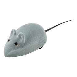 Paris Prix Jouet pour Chat Souris Mécanique 18cm Gris