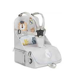 Interbaby Chaise haute portable Real Madrid - Gris