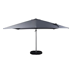 Paris prix parasol déporté carré - Gris foncé