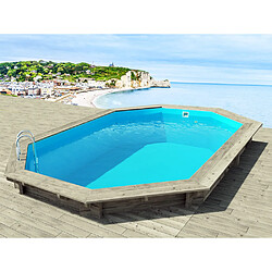 Habitat Et Jardin Piscine bois Brazilia 145 5.86 x 3.86 x 1.44 m