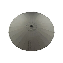 Paris prix Parasol rond Palmetto - Gris