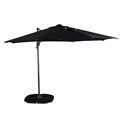 Paris prix Parasol déporté rond - Noir