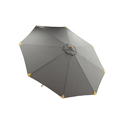 Paris prix Parasol inclinable bois - Gris