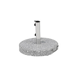 Paris prix pied de parasol rond - Gris