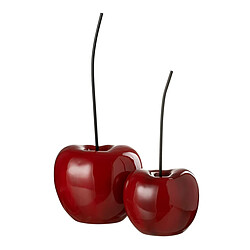 Paris Prix Cerise Déco en Résine Cherry 42cm Rouge