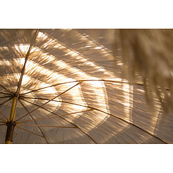 Avis Paris prix Parasol de plage à franges - Marron