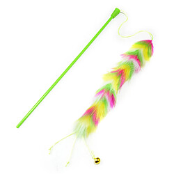 Paris Prix Jouet pour Chien & Chat Canne à Pêche 43cm Vert