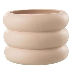 Paris Prix Cache-Pot Déco en Ciment Ring 22cm Beige