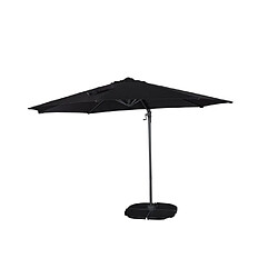 Paris prix Parasol déporté rond - Noir