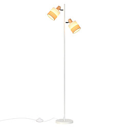 ZMH Lampadaire 2 Flammes Vintage 154cm E14 Salon Chambre D'enfant