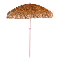 Paris prix Parasol de plage à franges - Marron