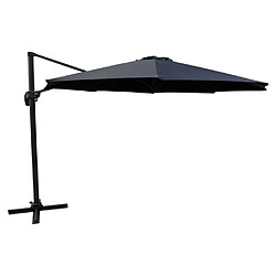 Paris prix parasol déporté rotatif - Noir