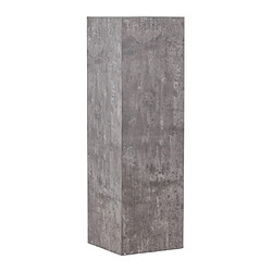 Paris prix Sellette décorative carrée - Gris