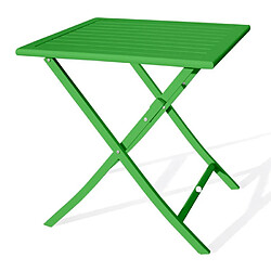 Paris prix Table de jardin pliante - Vert prairie