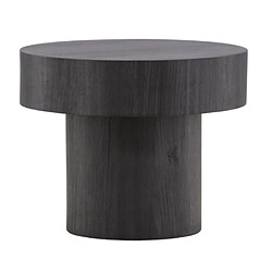 Paris prix Table d'appoint ronde - Noir