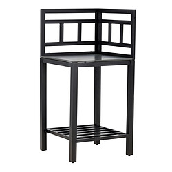 Paris prix Meuble d'angle cuisine extérieur jardin - Noir