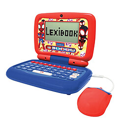 Lexibook Spidey ordinateur portable ?ducatif parlant bilingue ? 40 activit?s en fran?ais et anglais