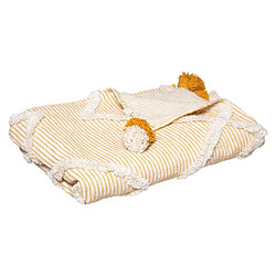 Atmosphera Jeté de Lit Tufté Carmen 130x180cm Ocre