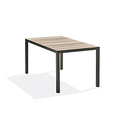 Paris prix Table de jardin Boston - Gris anthracite