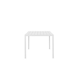 Paris Prix Table de Jardin Break 205cm Blanc