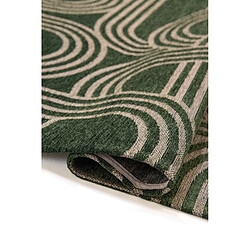 NOVATREND Tapis salon et chambre moderne tissé plat FEVER 140 x 200 cm pas cher