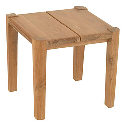 Paris prix Table d'appoint teck - Naturel