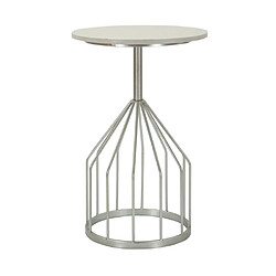 Paris prix Table d'appoint en marbre - Argent
