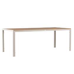 Paris prix Table de jardin Break - Beige & naturel