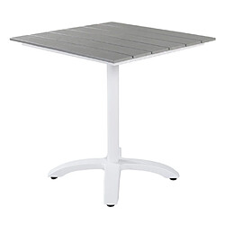 Paris Prix Table de Jardin Colorado 70cm Gris