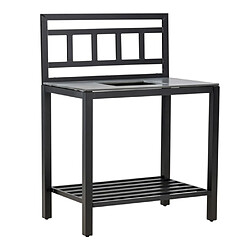 Paris prix meuble cuisine extérieur jardin - Noir