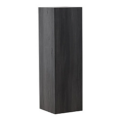 Paris prix Sellette décorative carrée - Noir