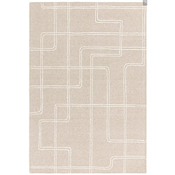 NOVATREND Tapis salon et chambre pure laine LINEA 160 x 230 cm