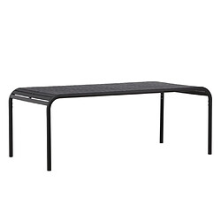 Paris prix Table de jardin Borneo - Noir