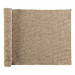 Paris Prix Chemin de Table en Jute Leny 35x140cm Beige