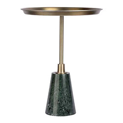 Paris prix table d'appoint design - Noir et or