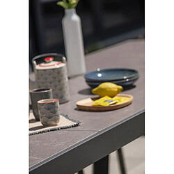 Avis Paris Prix Table de Jardin Extensible en Céramique Stockholm 200-300cm Gris Anthracite