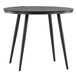 Paris Prix Table de Jardin Ronde Break 90cm Noir