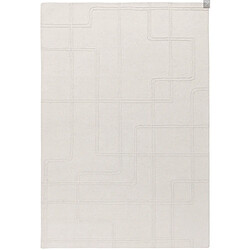 NOVATREND Tapis salon et chambre pure laine LINEA 120 x 170 cm 