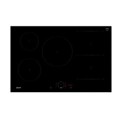 Plaque de cuisson à induction 80cm 5 foyers 7400w - T58FHW1L0 - N70 - NEFF