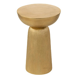Paris prix Table d'appoint design ronde - Or