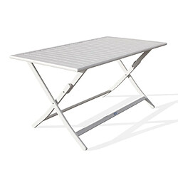 Paris prix Table de jardin pliante - Gris