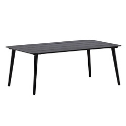 Paris prix table basse de jardin Lina - Noir