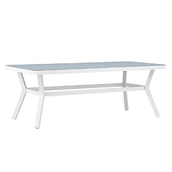 Paris prix Table de jardin Virya - Blanc et gris
