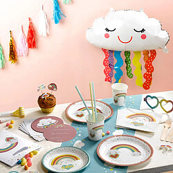 Paris Prix Chemin de Table Anniversaire Kraft 28x500cm Naturel