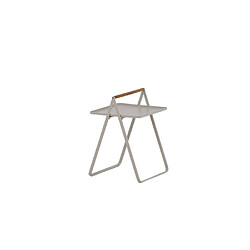 Avis Paris prix Table d'appoint de jardin - Beige