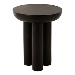 Paris prix Table d'appoint ronde - Noir
