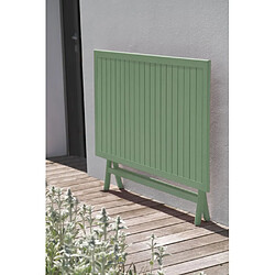 Avis Paris Prix Table de Jardin Pliante Marius 140cm Vert Lagune