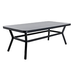 Paris prix Table de jardin Virya - Noir et gris