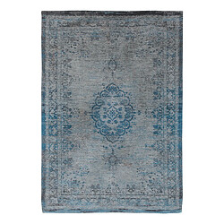 NOVATREND Tapis salon et chambre tissé plat GREY TROPICO 240 x 340 cm