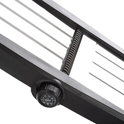 Five Simply Smart Mandoline Avec Poignée Ajustable 3 Lames 24cm Noir pas cher